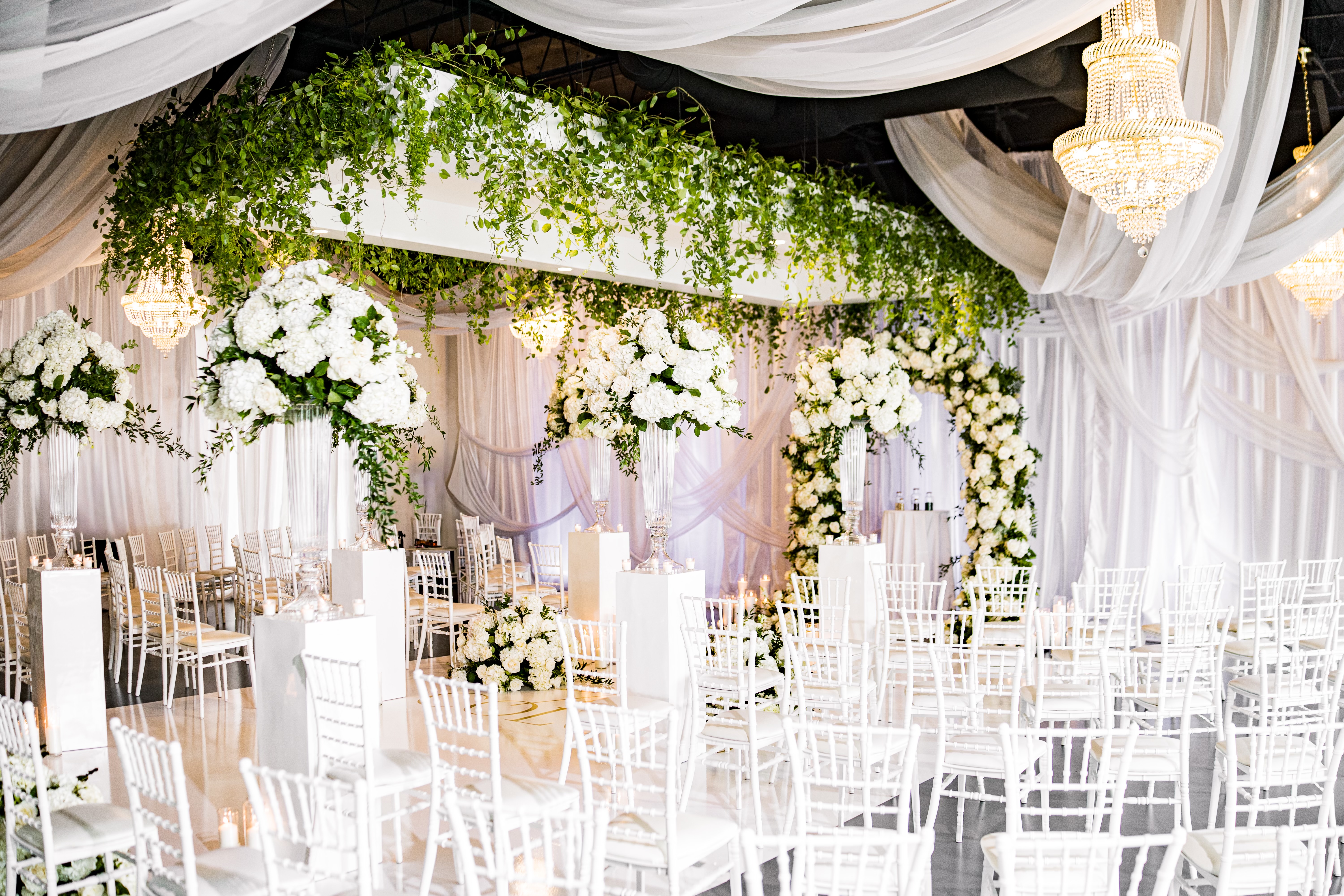 Chandelier Event Venue
