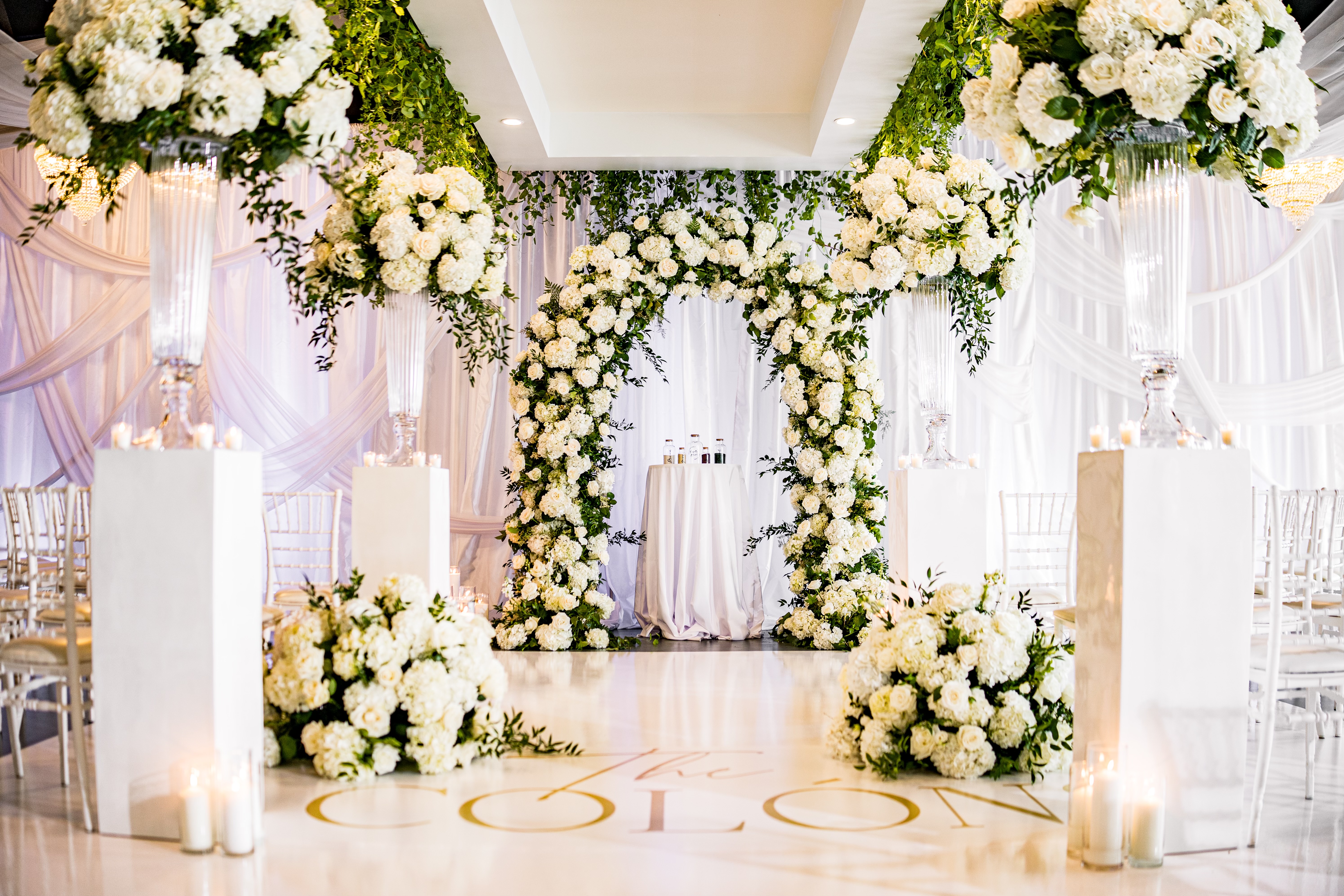 Chandelier Event Venue